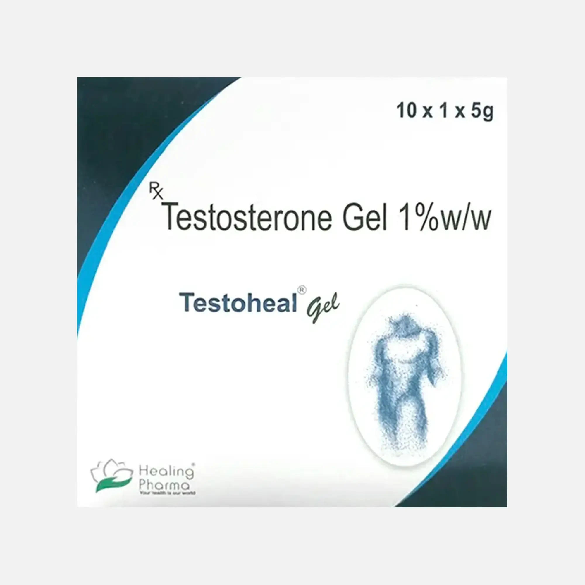 Testoheal (gel de testosterona 1% p/p) 5 g