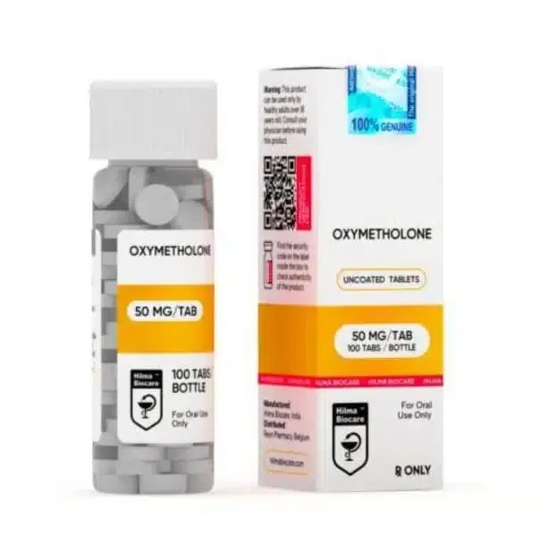 Oximetolona (Androlic) – Hilma Biocare – 100 comprimidos – 50 mg/comprimido